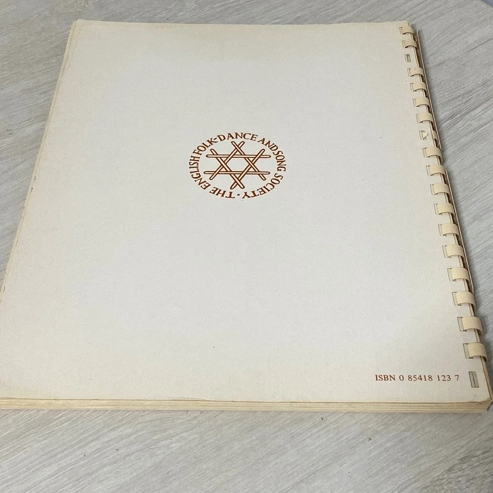 Traditional Step Dancing in Lakeland Folk Dance Book VTG British History Spiral